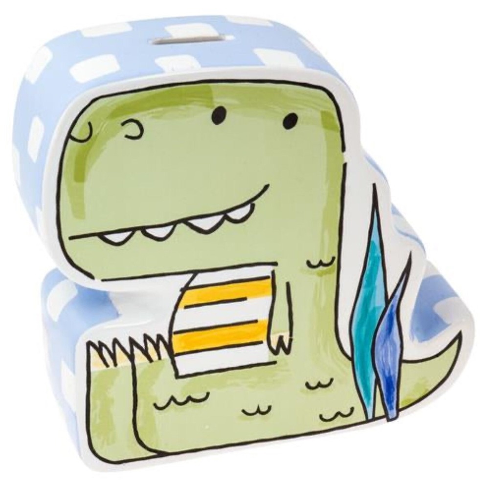 Stephen Joseph Dinosaur Ceramic‎ Piggy Bank